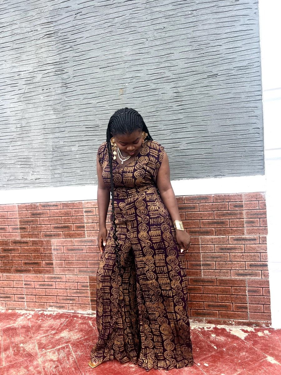 Adire jumpsuit